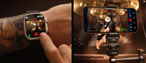 Blackmagic Camera for iOS 3.4 remote control options