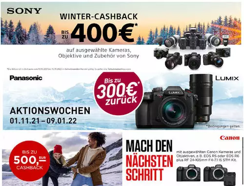 Sparen, sparen, sparen: Cashbacks- und Rabatt-Angebote fr Filmer - Weihnachten 2021 : winterleader