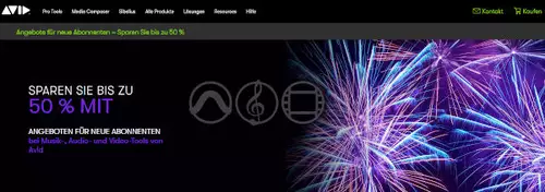 Sparen, sparen, sparen: Cashbacks- und Rabatt-Angebote für Filmer - Weihnachten 2021 : avid2021