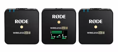 Rode Wirelesss Go II - die beste 2-Kanal-Funkstrecke fr Indies inkl. Pro-Funktionen? : RodeGOII3Front