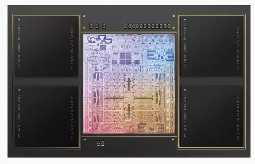 Apple MacBook Pro M1 Max - Starke Performance unter DaVinci Resolve  : GPU 4