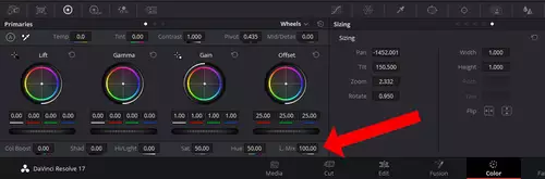 Drei kleine Geheim-Tricks für Blackmagic DaVinci Resolve : LUMAmix