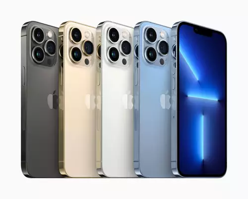 Apple iPhone 13 Pro/Max vs Standard und Mini im Videobetrieb: Worauf achten? Erste Erfahrungen : Apple iPhone13Pro Colors