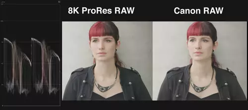 EOS R5 und Ninja V+: Canon vs ProRes RAW in der Praxis: Belichtung, Hauttöne, Postpro : LUTOnlyWave