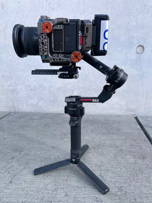 RED KOMODO 6K und DJI RS2