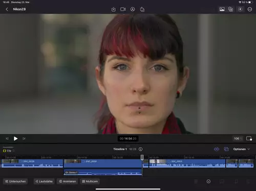 Final Cut Pro fr iPad in der Praxis: Der beste Videoeditor fr Tablet? : MaxBild