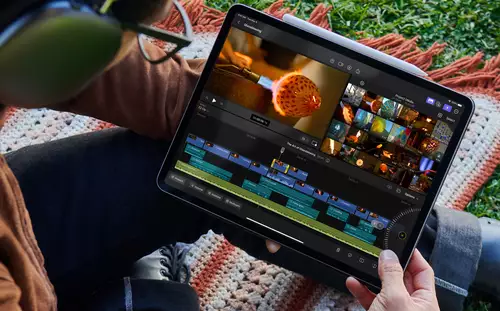 Final Cut Pro fr iPad in der Praxis: Der beste Videoeditor fr Tablet? : JogWheel 1