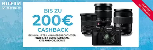Sommer 2021 Rabatt-Aktionen und Cashbacks fr Kameras von Canon, Sony, Olympus und Nikon : fuji