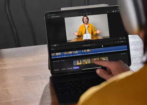 Final Cut Pro fr iPad in der Praxis: Der beste Videoeditor fr Tablet? : Touch 1