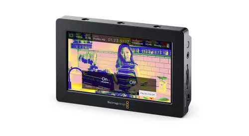 False Color Funktion beim Video Assist 12G