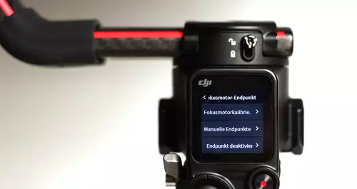 Blackmagic Pocket 6K Pro am DJI RS 2 mit Fokusmotor ohne Gegengewichte montieren - worauf achten? : FokusKalibRS2