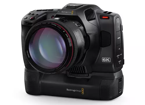 Blackmagic Pocket Cinema Camera 6K Pro - Erweiterte Ausstattung, Rolling Shutter und Debayering : Grip