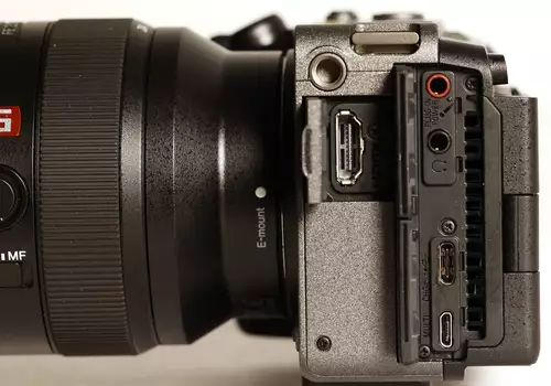 Sony FX3 Lüfterauslass
