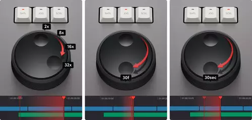 Blackmagic DaVinci Resolve Speed Editor - Schneller Schneiden ohne Maus und Tastatur : transport-control-lg
