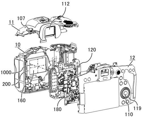 Canon schematische Zeichnung für ND-Filter Patent