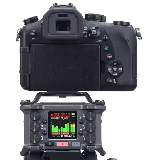  Zoom F6 Multitrack Fieldrecorder: Kompakte Audio-Funktionen für Solo-Shooter - Teil 1 : ZoomoF6Camera