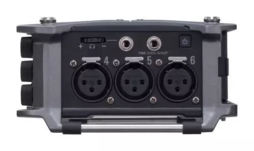  Zoom F6 Multitrack Fieldrecorder: Kompakte Audio-Funktionen für Solo-Shooter - Teil 1 : F6 left side