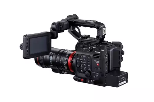 Canon EOS C300 Mark III in der Praxis - die neue S35 Referenz für Doku? Dual Pixel AF, RAW vs MXF... Teil 2 : eos-c300-halfside