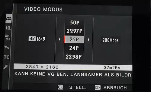 Fujifilm X-T4 in der Praxis: Videostabilisierung, Autofokus, Ergonomie und Fazit … Teil 2 : XT4Menue