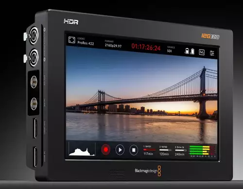 Blackmagic Video Assist 12G HDR 7-Zoll Recorder/Monitor mit RAW-Aufzeichnung  : Anschluesse