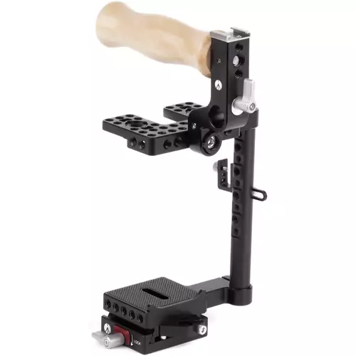 Kamera-Cage Vergleich: Zacuto, Manfrotto, SmallRig, Shape, 8Sinn ... Wer baut den besten Cage für DSLM/DSLRs? : Manfrotto-Cage 1