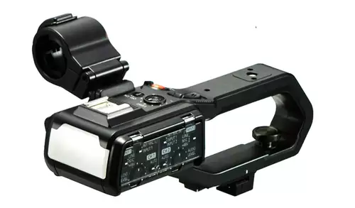 Panasonic HC-X1500, HC-X2000 und AG-CX10 - 4K Camcorder kompakt und komplett? : Griff
