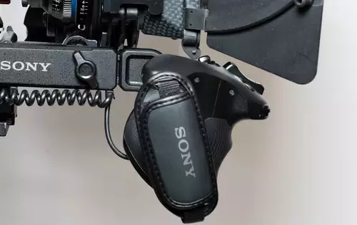 Sony FX9 Bediengriff auf ergonomisch hohem Niveau