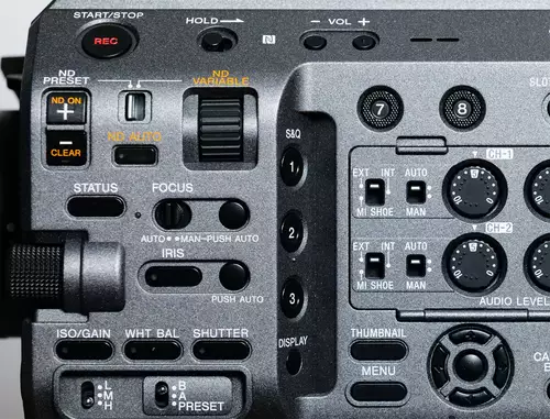 Sony FX9 mit elektronischem Vario ND Filter