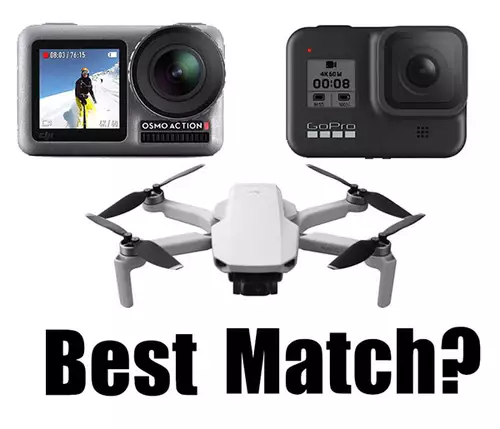 DJI Mavic Mini - Bester Match: GoPro Hero8 Black oder DJI Osmo Action? : bestMatch