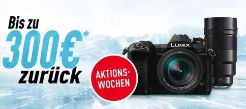 Black Friday, Cyber Monday und andere Rabatt-Angebote fr Filmer 2019  : Panasonic-Cashback