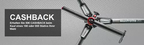Black Friday, Cyber Monday und andere Rabatt-Angebote für Filmer 2019 : Manfrotto-Cashback