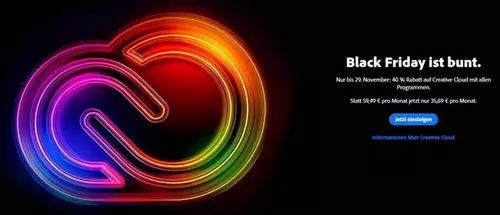 Black Friday, Cyber Monday und andere Rabatt-Angebote für Filmer 2019 : AdobeBlackFriday