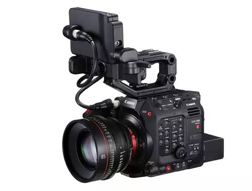 Vollformat Canon EOS C500 MKII mit interner 6K 12 Bit RAW-Aufnahme 