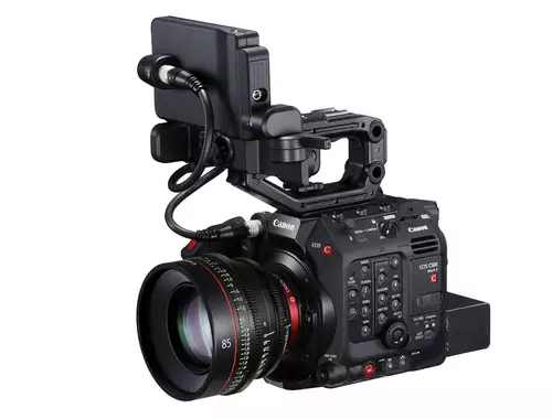 Vollformat Canon EOS C500 MKII mit interner 6K 12 Bit RAW-Aufnahme