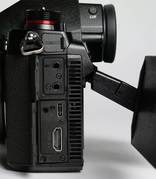 erfreulich leise Lüftereinheit der Panasonic S1H