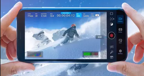 The Blackmagic Camera App for iOS
