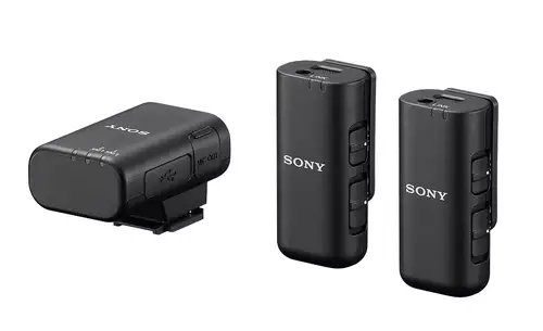 Sony wireless microphones - ECM-W3 and ECM-W3S.  