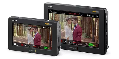 Blackmagic Video Assist 5 und 7 12G HDR - Blackmagic RAW fr die Fujifilm GFX100 II 