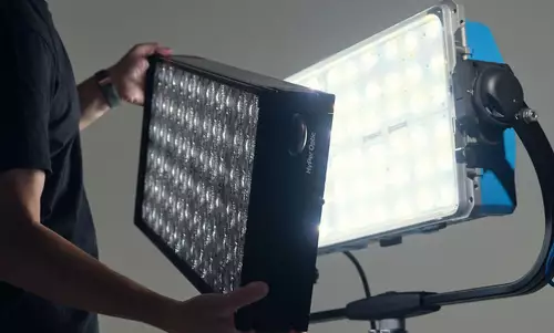 ARRI SkyPanel X 2:1 mit HyPer Optic 