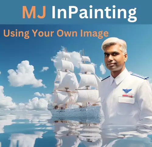 Image composition without Photoshop knowledge. Midjourney now with inpainting.