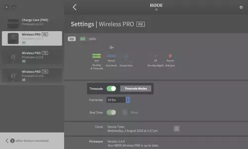 Rode Wireless Pro 2-Kanal-Funkstrecke mit 32 Bit Float Recording, Timecode-Sync u.a. vorgestellt
