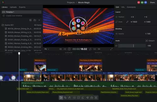 Sequence - Online Video Editor 