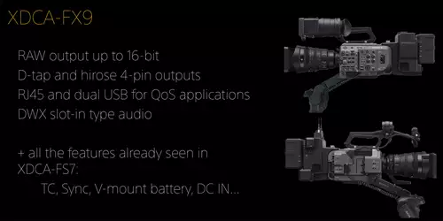 Hands On: Sony FX9 - 5.9K Vollformat-Camcorder mit Fast Hybrid-Autofokus und 16 Bit Raw Output // IBC 2019 : SonyXDCA FX9