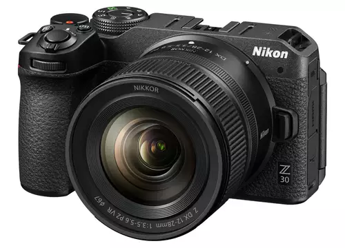 ...on the Nikon Z30.