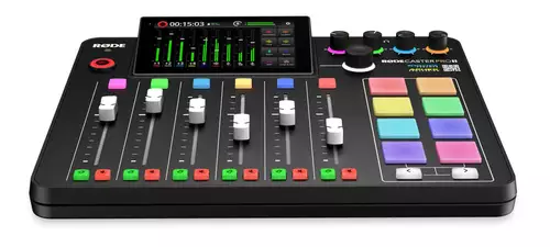 RODECaster Pro II bald mit drahtlosem Mikrofon-Input 