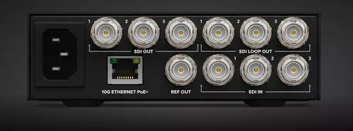 Blackmagic 2110 IP Converter 3x3G Anschlsse 