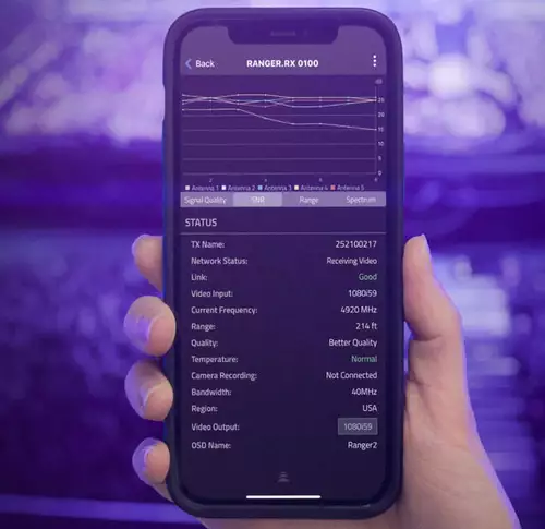 Teradek Launchpad App