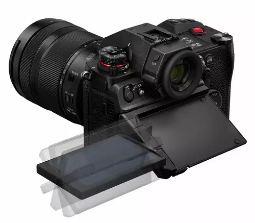 Die Panasonic Lumix S1H - Erste 6K-FullFrame Kamera unter 4.000 Euro : panasonic-lumix-s1h LCD tilting