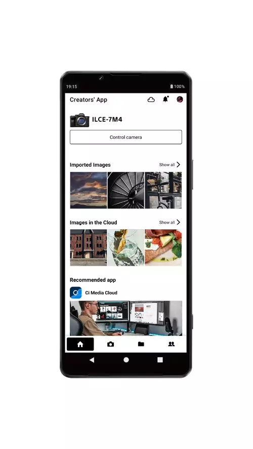 Sony Creators App ab sofort verfgbar (inkl. Sony A7IV Firmware Update 2.0)