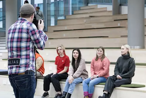 Fotoshooting der Trainingsdaten 